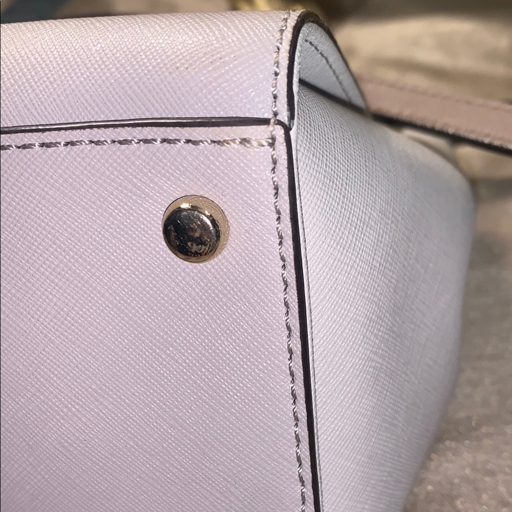 Kate Spade Pink and Lavender Women's Bag LIKE NEW SAFFISNO LEATHER - Picture 13 of 16